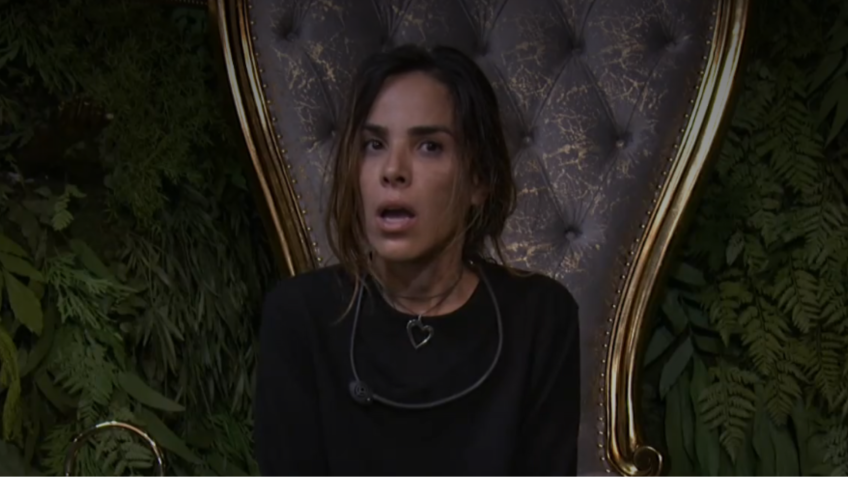 Wanessa Camargo no confessionário do BBB 24 • TV Globo/Reprodução