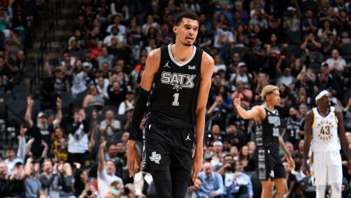 Victor Wembanyama, pivô do San Antonio Spurs