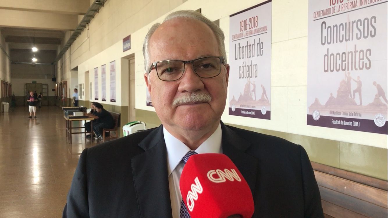 O ministro do STF Edson Fachin em entrevista à CNN