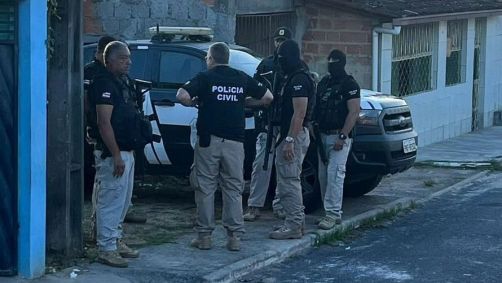 Operação realizada pela Polícia Civil da Bahia