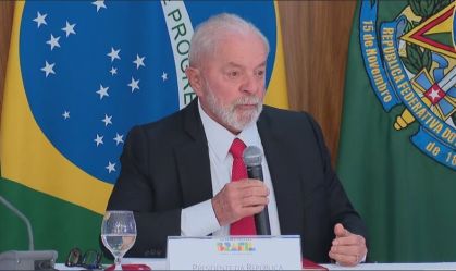 O presidente Luiz Inácio Lula da Silva (PT)