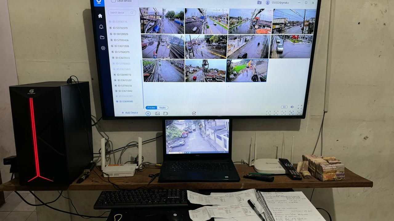 central clandestina de monitoramento