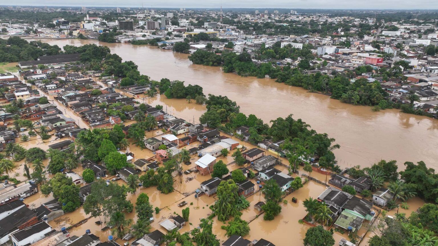 Rio Acre registrou a segunda maior cheia desde 1971