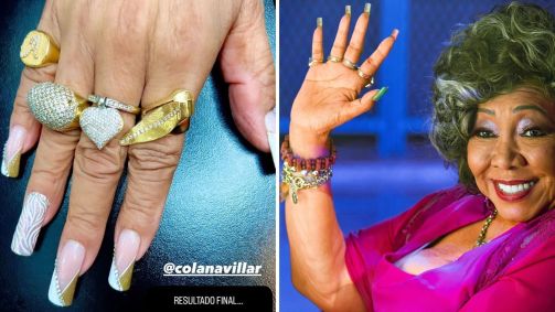 Alcione mostra unha finalizada após vídeo viral