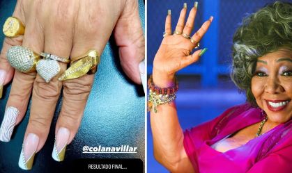 Alcione mostra unha finalizada após vídeo viral