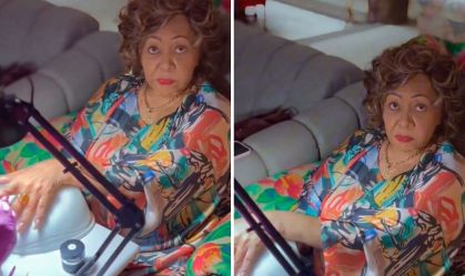 Alcione viraliza em vídeo sobre cor de esmalte