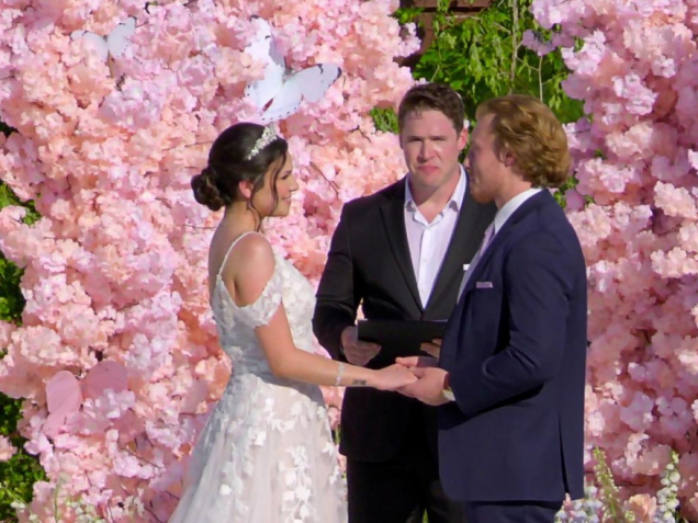 Amy e Johnny, de Casamento às Cegas / Reprodução/Netflix