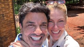 Ana Hickmann e Edu Guedes trabalharam juntos no Hoje Em Dia, da Record TV