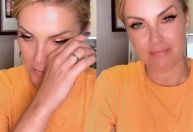 Ana Hickmann se emociona durante live sobre violência doméstica
