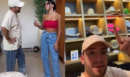 Apelidada de Boiadeira, Ana Castela coleciona pares de botas e chapéus