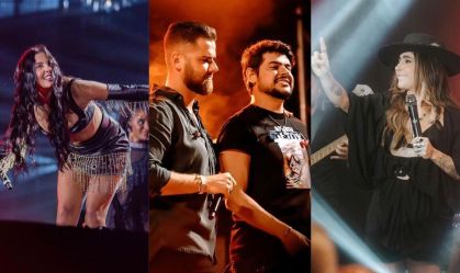 Ana Castela, Zé Neto & Cristiano e Luana Prado estão na grade do evento