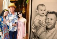 Bruce Willis ganha homenagem das filhas ao completar 69 anos