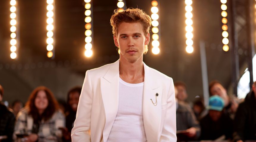 Austin Butler em exibição especial de Elvis em Londres, em 2022 / Tim P. Whitby/Getty Images for Warner Bros.