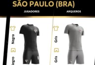 Conmebol indica estreia do São Paulo na Libertadores com uniforme que não existe