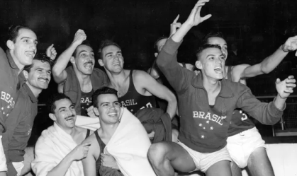 Seleção Brasileira de Basquete Masculino foi bronze em Londres-1948