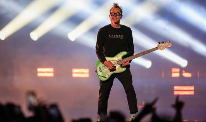 Primeiro show de Blink-182 no Brasil leva Tom DeLonge às lágrimas