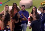 BBB24: Davi, Yasmin Brunet e Leidy trocam ofensas em discussão após 