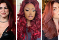 Saiba como aderir ao cabelo "vermelho cherry", nova tendência entre famosas