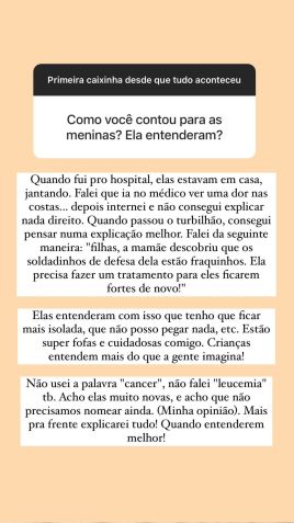 Fabiana Justus abre caixinha de perguntas no Instagram / Reprodução/Fabiana Justus/Instagram