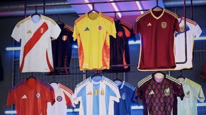 Adidas lançou camisas de seleções para a Copa América