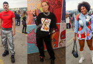Do holográfico ao jeans: veja as apostas de moda dos famosos no Lollapalooza