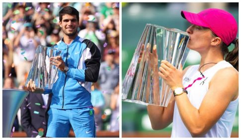 Carlos Alcaraz e Iga Swiatek