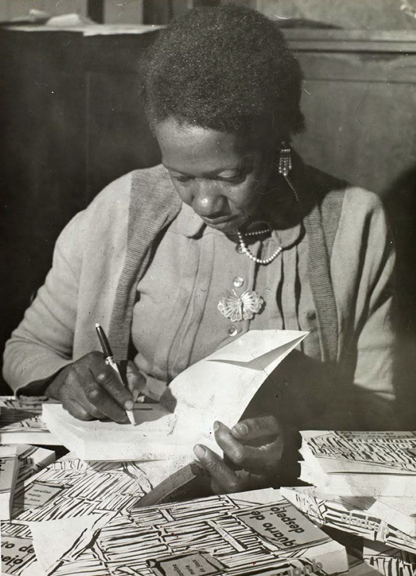 Carolina Maria de Jesus nasceu em Sacramento (MG), em 14 de março de 1914. / Arquivo Nacional