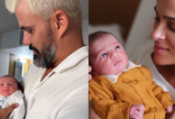 Juliano e Letícia Cazarré anunciam o nascimento de sexto filho