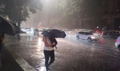 Sete estados têm alerta de perigo para chuvas intensas