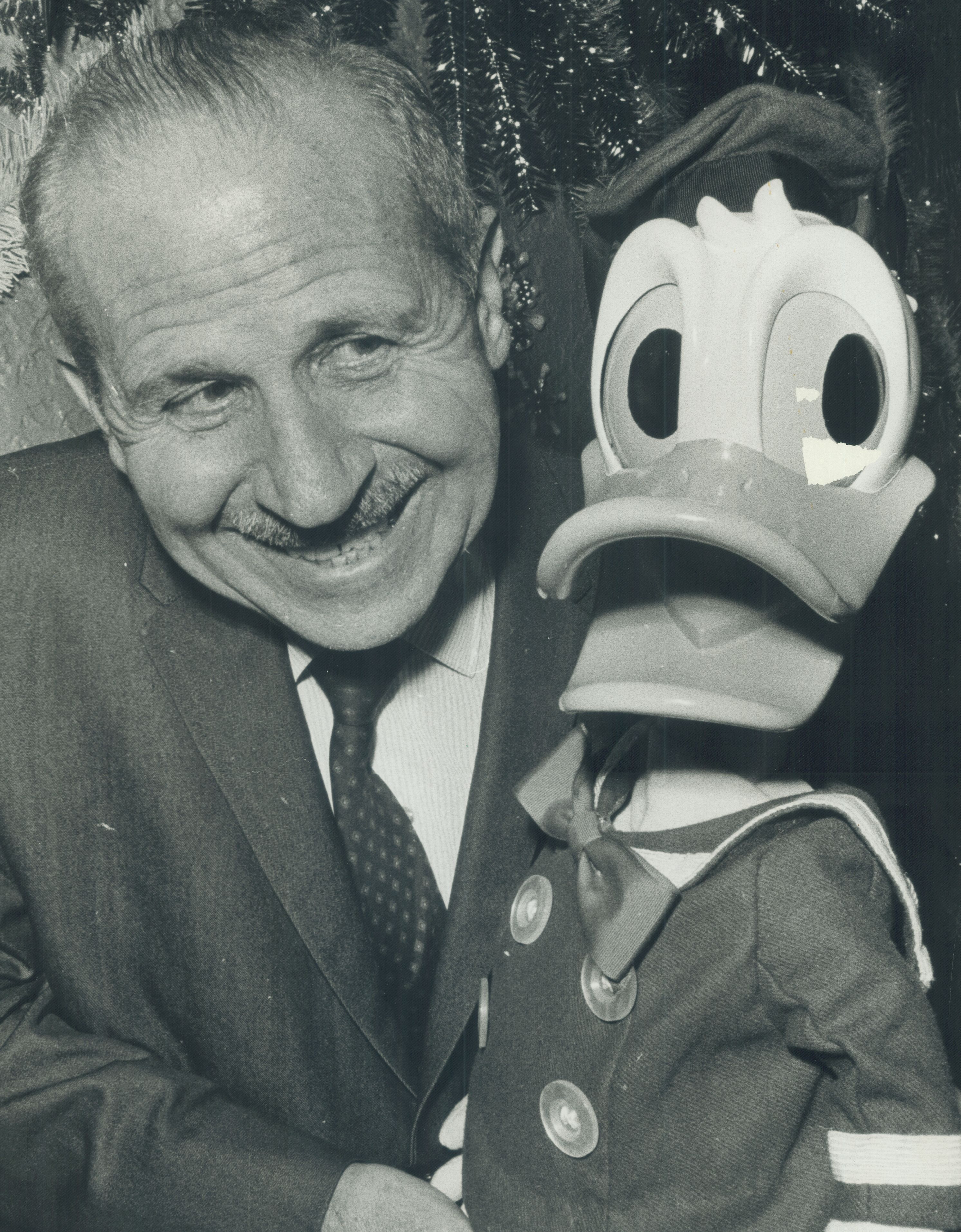 Clarence Nash foi o responsável por dublar o Pato Donald / Doug Griffin/Toronto Star via Getty Images