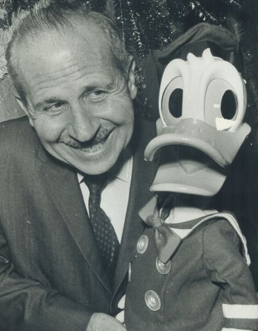 Clarence Nash foi o responsável por dublar o Pato Donald / Doug Griffin/Toronto Star via Getty Images