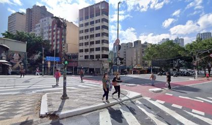 Crime ocorreu em cruzamento movimentado na rua da Consolação, na região central de São Paulo