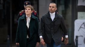 Daniel Alves deixa a prisão Brians 2 em Barcelona