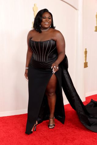Danielle Brooks, estrela de "A Cor Púrpura" no Oscar 2024 / Mike Coppola/Getty Images