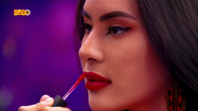 Delineado realizado por Isabelle no BBB 24
