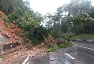Chuva provoca morte e interdições no litoral paulista; governo envia ajuda