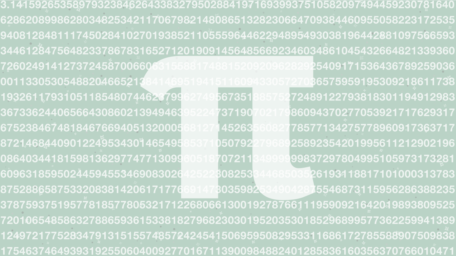 Dia do Pi é comemorado no dia 14 de março nos Estados Unidos