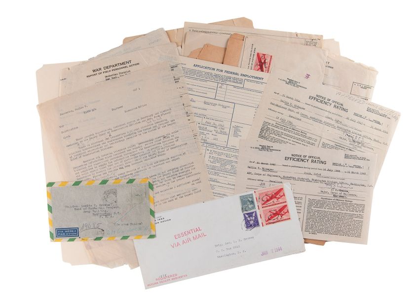 Lote de documentos relata o desenvolvimento da primeira bomba atômica da história / RR Auction/divulgação