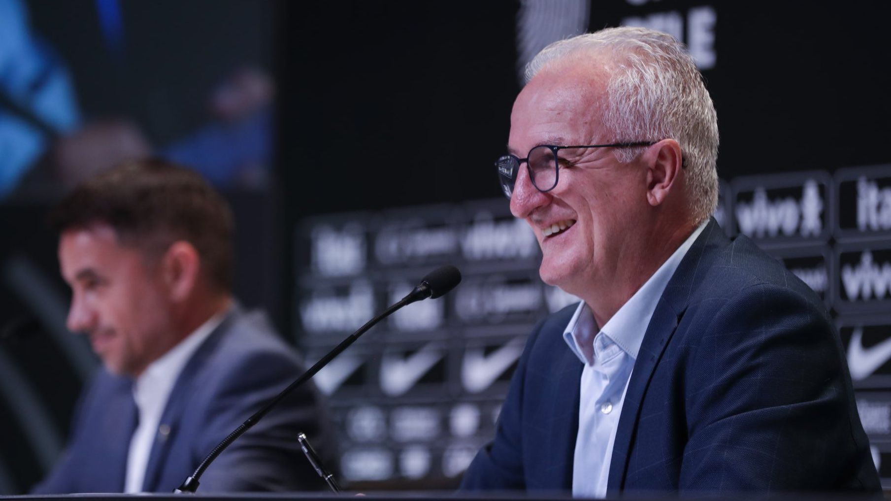 Dorival Júnior em sua primeira convocação na Seleção Brasileira