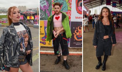 Famosos marcam presença no 1º dia de Lollapalooza