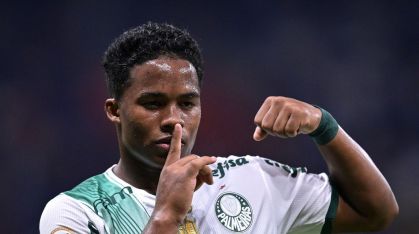 Endrick pelo Palmeiras