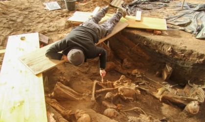 vala comum com mil esqueletos é encontrada na Alemanha