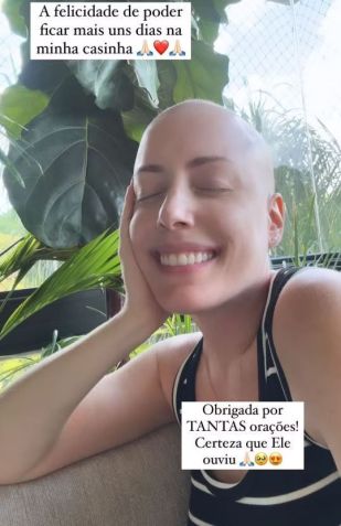Fabiana Justus irá permanecer em casa por mais alguns dias / Reprodução/Fabiana Justus/Instagram