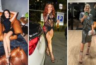 Transparência e brilho: veja looks dos famosos para aniversário de Anitta