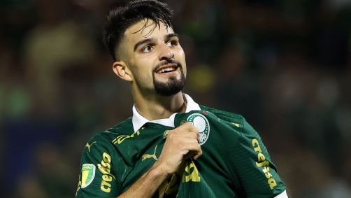 Flaco López marcou três gols para o Palmeiras sobre a Ponte Preta