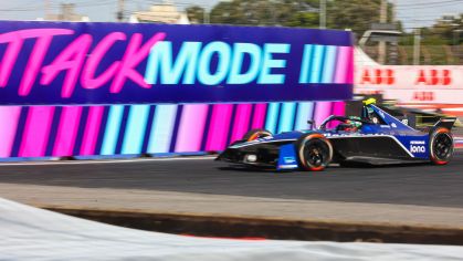 Área do "Attack Mode" na etapa de São Paulo da Fórmula E