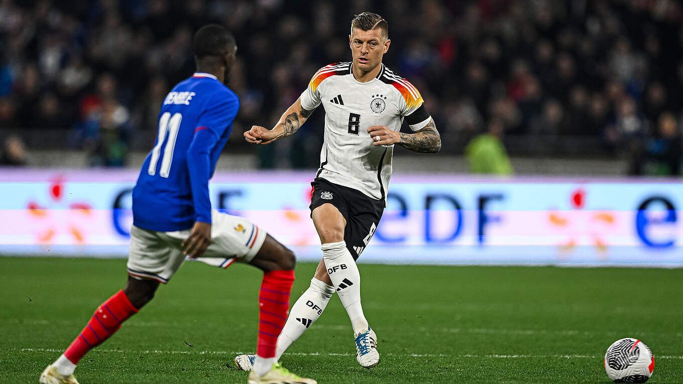 Alemanha contou com o retorno de Kroos