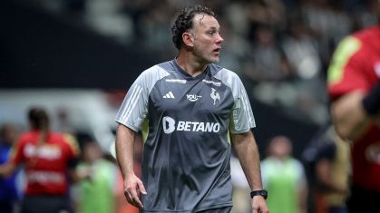 Gabriel Milito, treinador do Atlético-MG