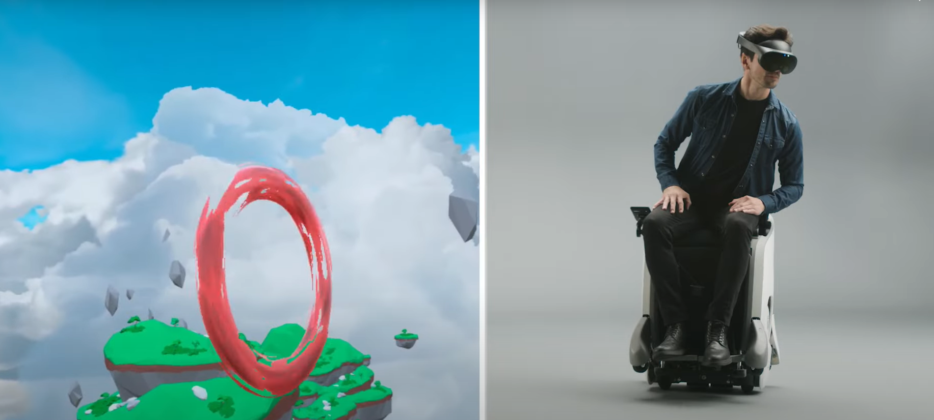 O carrinho poderá ser utilizado em integração com headsets de realidade virtual para jogar / Divulgação