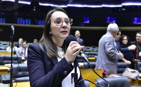 A deputada federal Renata Abreu (Podemos-SP), presidente nacional do partido